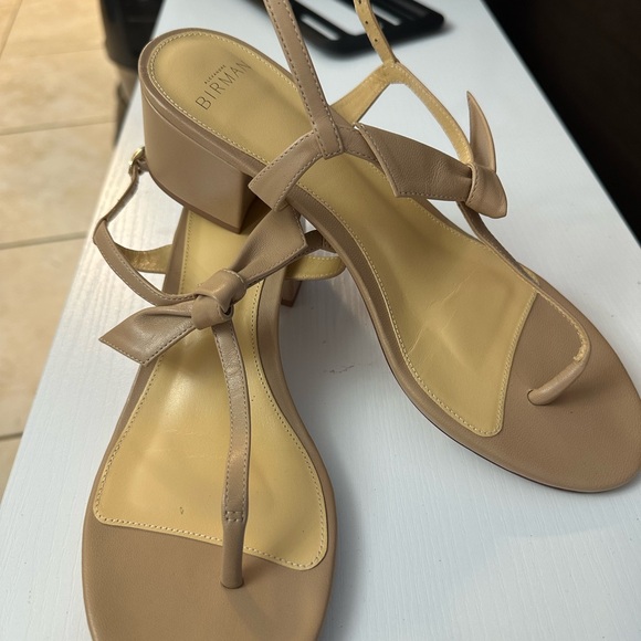 ALEXANDRE BIRMAN
Clarita Block Heel T Leather Sandals - Picture 3 of 4